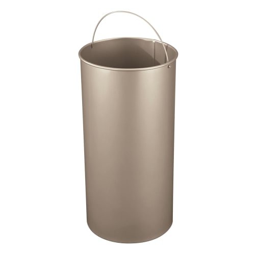 Glaro® Galvanized Steel Inner Liner Can for 15 Inch Diameter Recycle Bins and Trash Cans